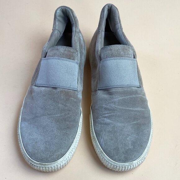 Vince Slip On Leather Sneakers Taupe Suede - Size 9.5 - Picture 3 of 10